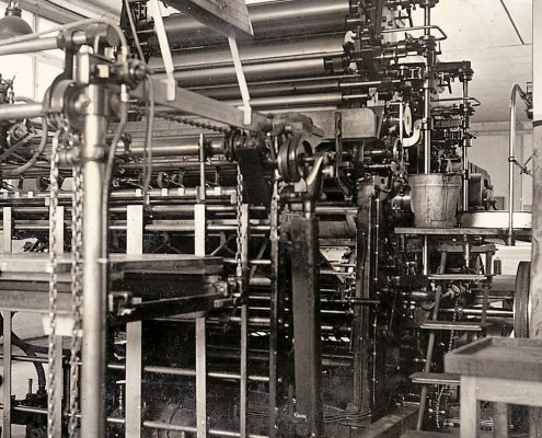 Offsetmaschine, 1930